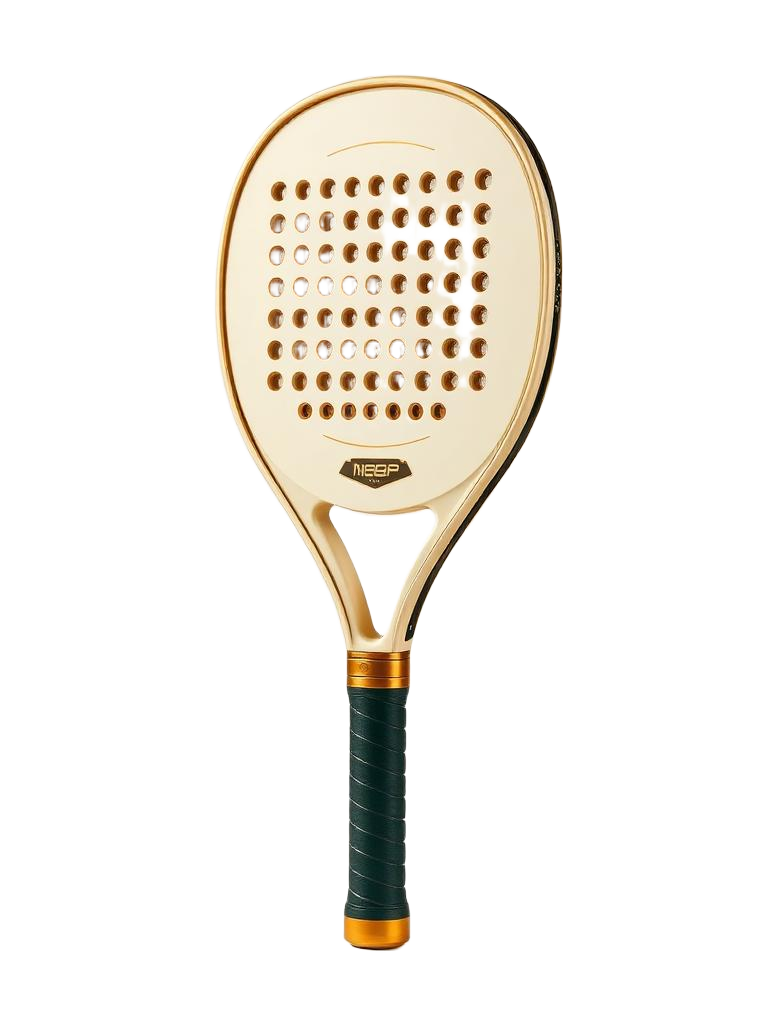 Padel racket representing the hour choice
